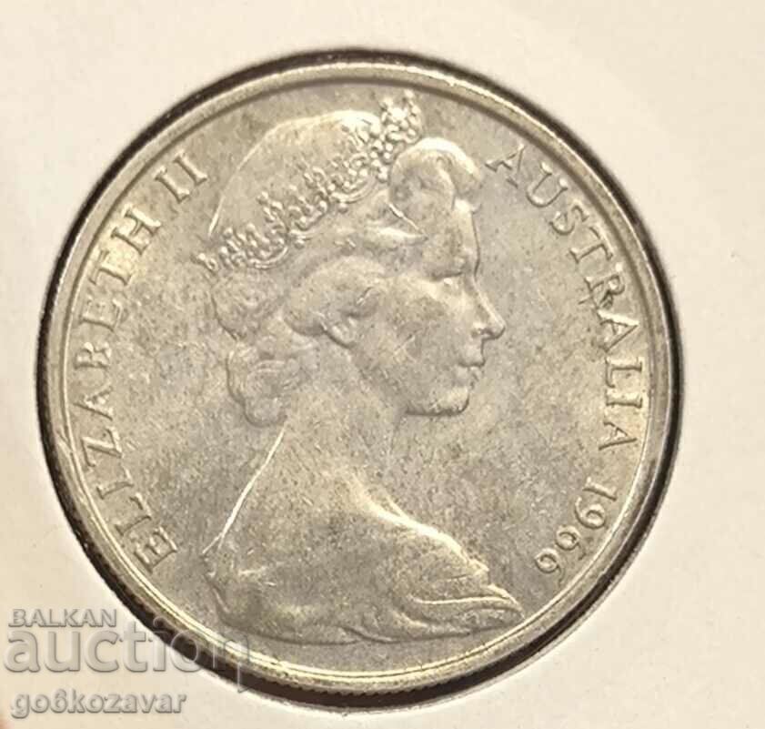 Australia 50 Cents 1966 Silver UNC with price 39.00 BGN | € 19.94