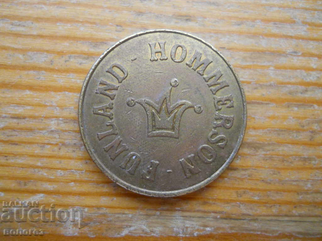 Gambling token from casino - Netherlands