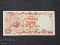 100 ρουπίες Ινδονησία 1984 UNC