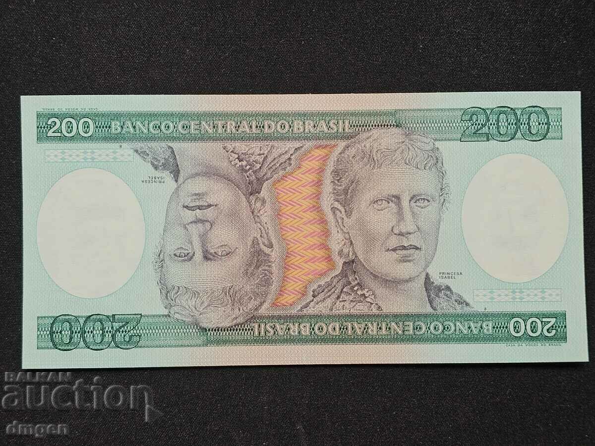 200 cruzeiro Βραζιλία UNC