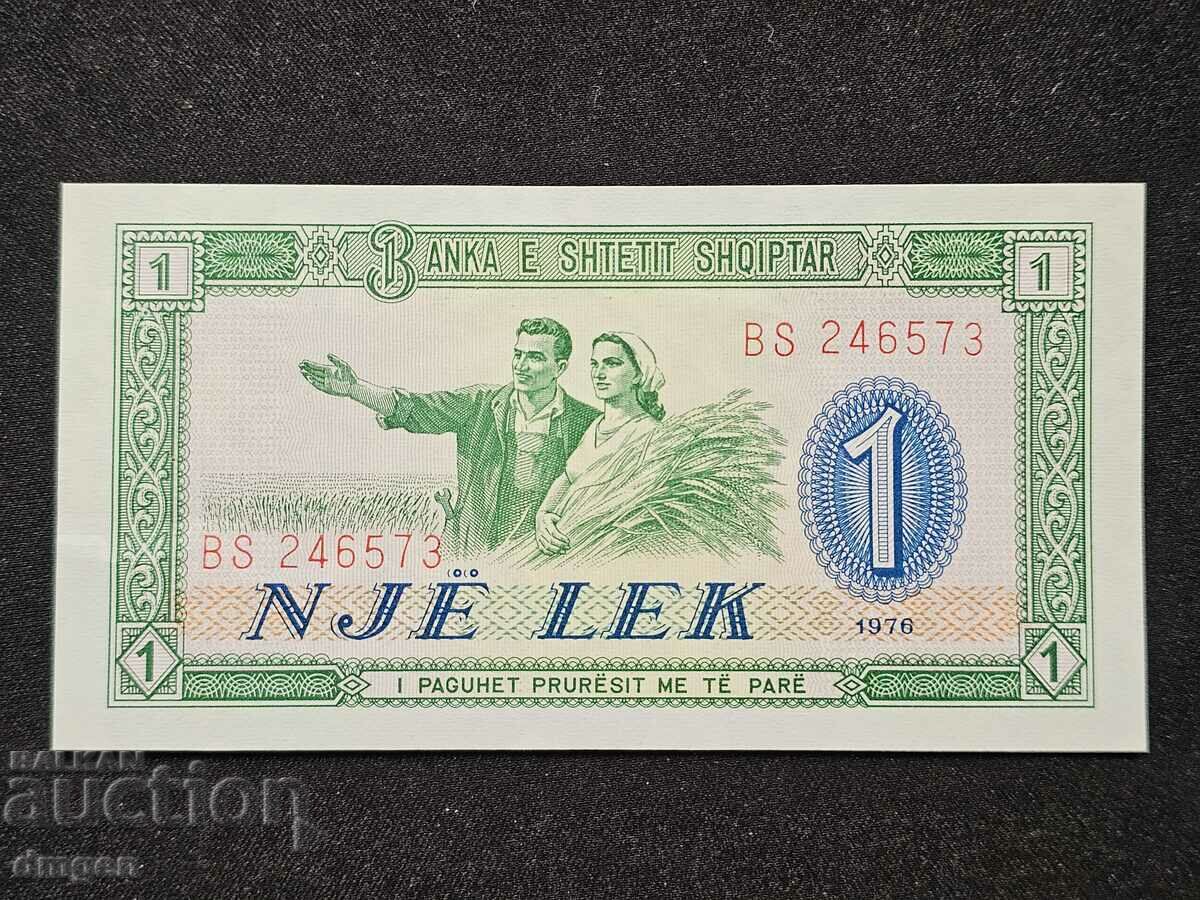 1 lek Albania 1976