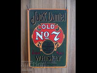 Semn de bere metal Jack Daniel's verde Jack Daniels