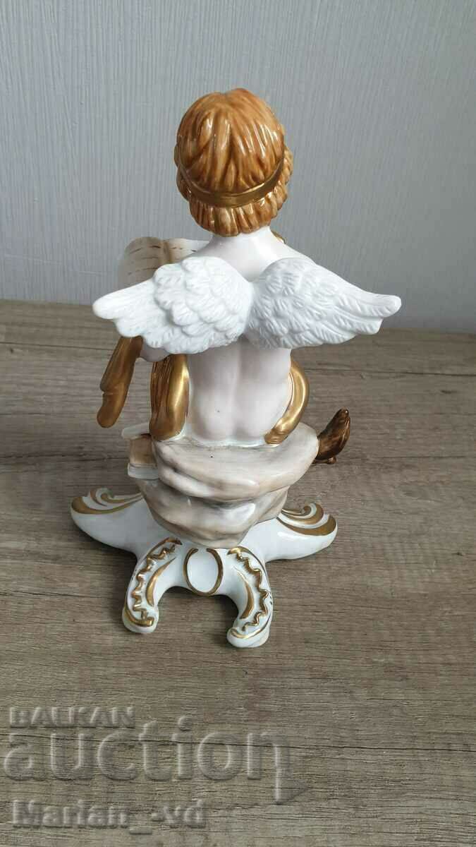 Old porcelain angel figure - 5 Old porcelain angel figure - 5