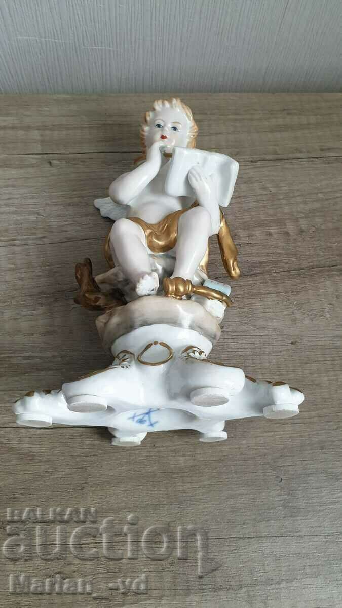 Old porcelain angel figure - 7 Old porcelain angel figure - 7