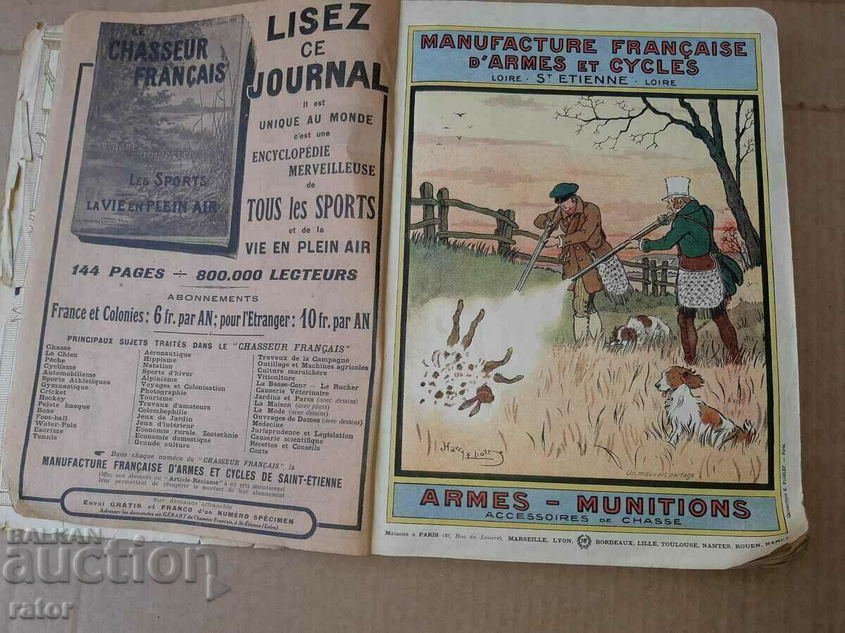Auction French catalog for weapons, hunting and everything else - 100 years old Auction French catalog for weapons, hunting and everything else - 100 years old
