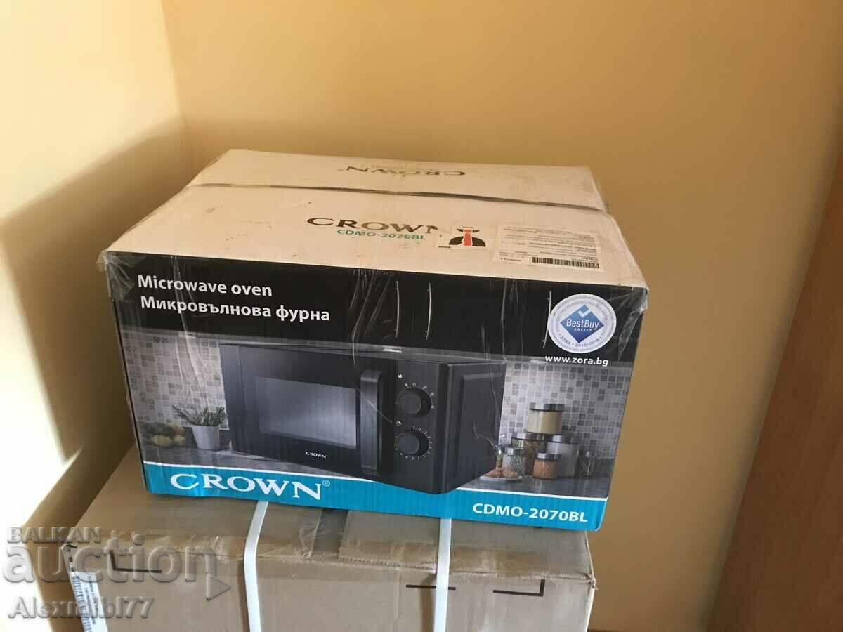 Φούρνος μικροκυμάτων Crown CDMO-2070BL***, 700 W, 20 λίτρα