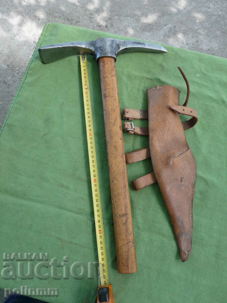 Old military pickaxe