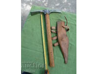 Old military pickaxe