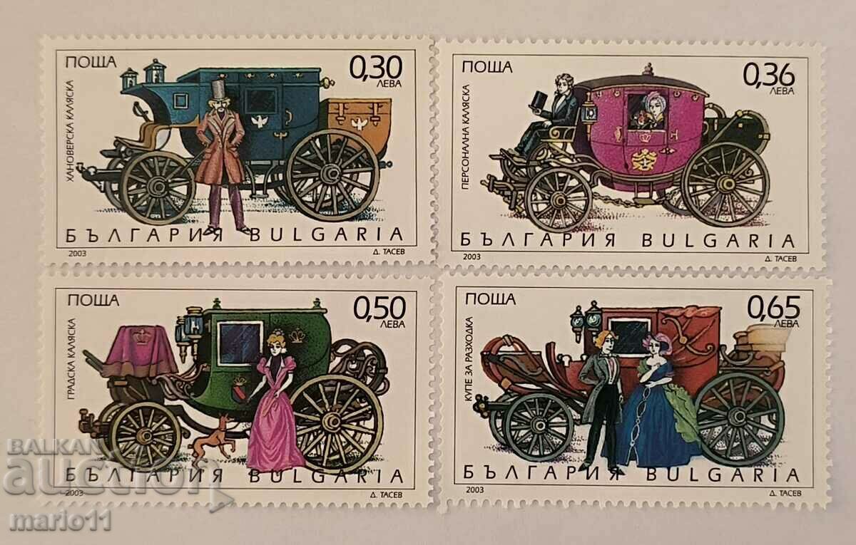 Bulgaria - 4613-4616 - Vagoane, vagoane