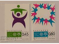 Bulgaria - 4688-4689 - 50 years since the issue of "EUROPA-CEPT"