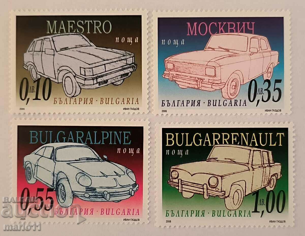 Bulgaria - 4746-4749 - Autoturisme, fabricate în Bulgaria