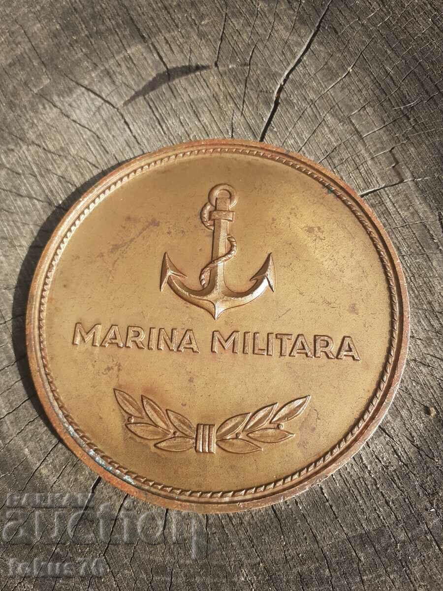 Bronze desktop medal plaque Romania Romania with price 160.00 BGN | € 81.81 Bronze desktop medal plaque Romania Romania with price 160.00 BGN | € 81.81