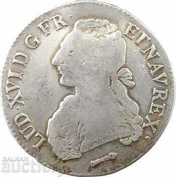 France 1 ECU 1783 Perpignan Louis XVI silver with price 190.00 BGN | € 97.15