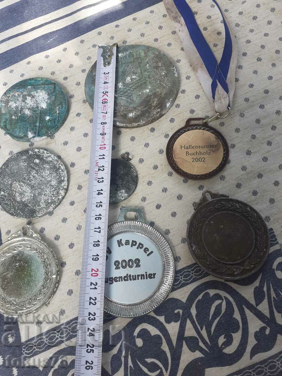 Lot of medals and plaques - 5 Lot of medals and plaques - 5