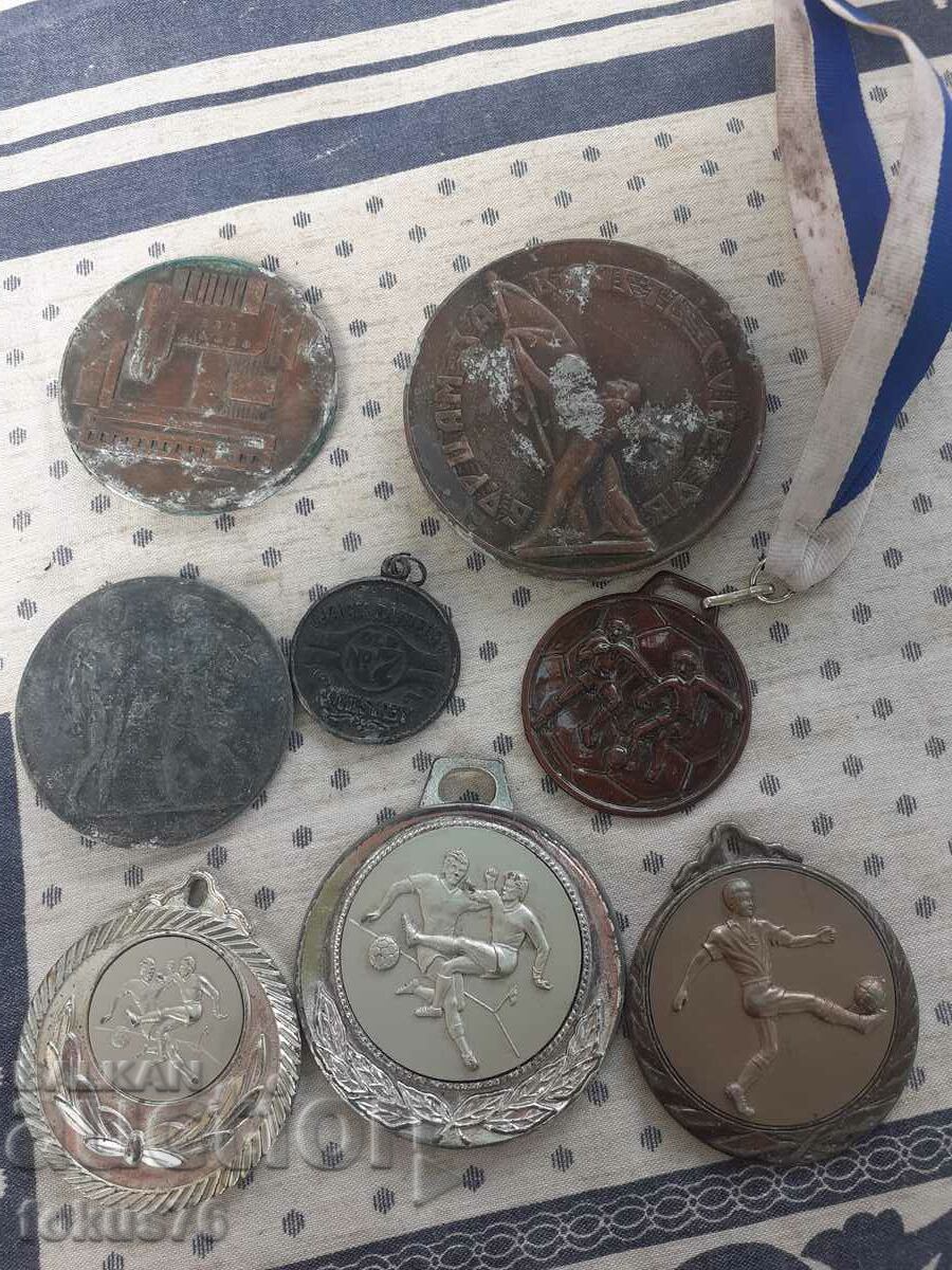 Lot of medals and plaques - 7 Lot of medals and plaques - 7