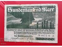 Bancnota-Germania-S.Rhine-Westfalia-Mönchengladbach-100.000 m