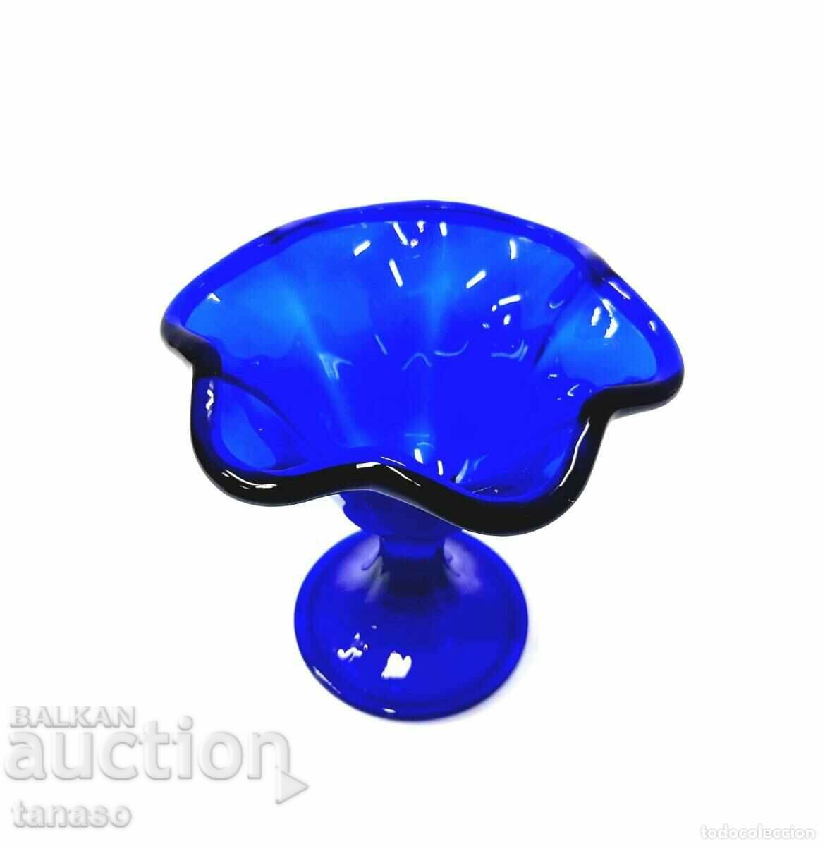 Italian Cobalt Blue Glass Candy Bowl(9.2) with price 45.00 BGN | € 23.01 Italian Cobalt Blue Glass Candy Bowl(9.2) with price 45.00 BGN | € 23.01