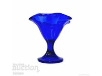 Italian Cobalt Blue Glass Candy Bowl(9.2)