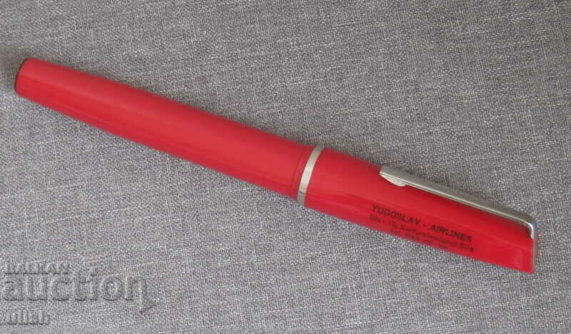 Old huge ballpoint pen Walker souvenir Yugoslav Airlines