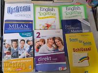 A set of English textbooks and aids