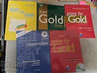 A set of English textbooks and aids