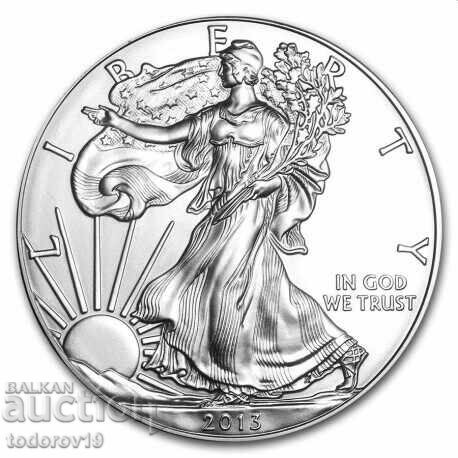 1 oz Silver American Eagle 2013