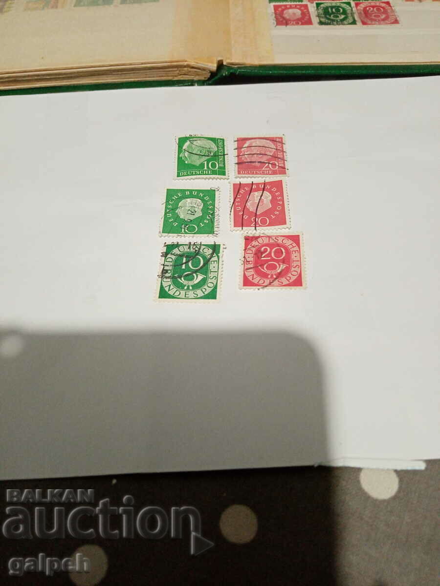 Timbre postale - GERMANIA