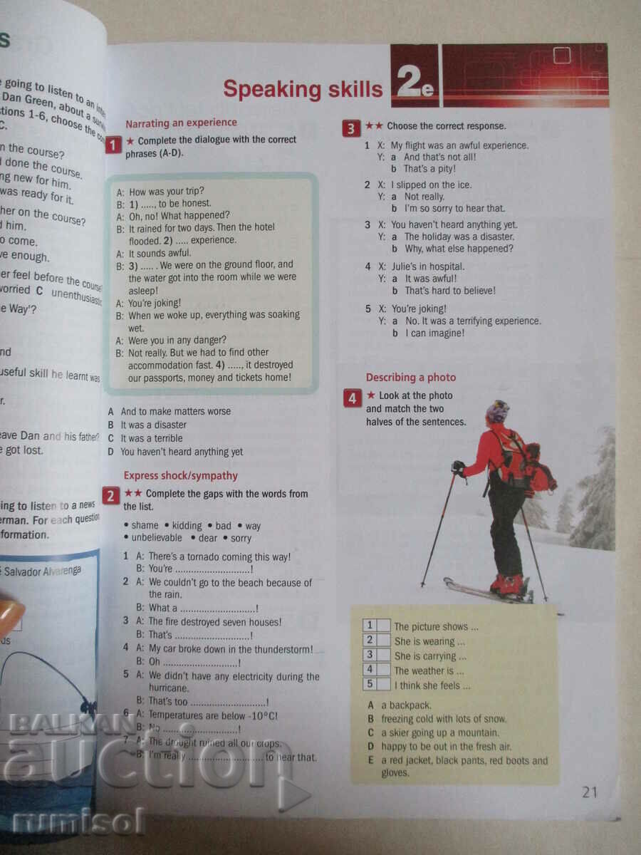 Auction  Legacy B1, part 1 - Workbook, Jenny Dooley