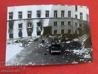 Casa de Partide după incendiul din 1990.