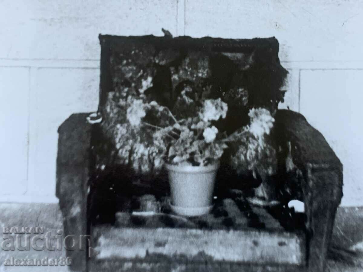 Auction  The Party House after the fire in 1990. "And what did he sacrifice himself for?"