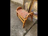 A wonderful antique camel saddle stool