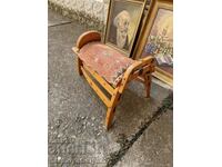 A wonderful antique camel saddle stool