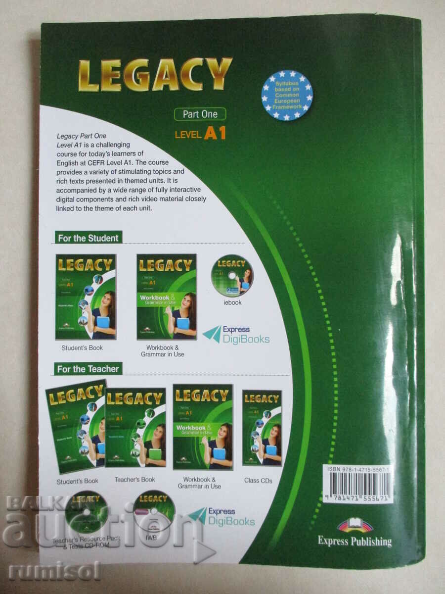 Legacy A1, part 1 - Student's Book, Jenny Dooley - 5 Legacy A1, part 1 - Student's Book, Jenny Dooley - 5