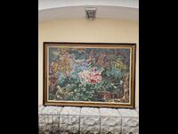 Huge antique collectible tapestry