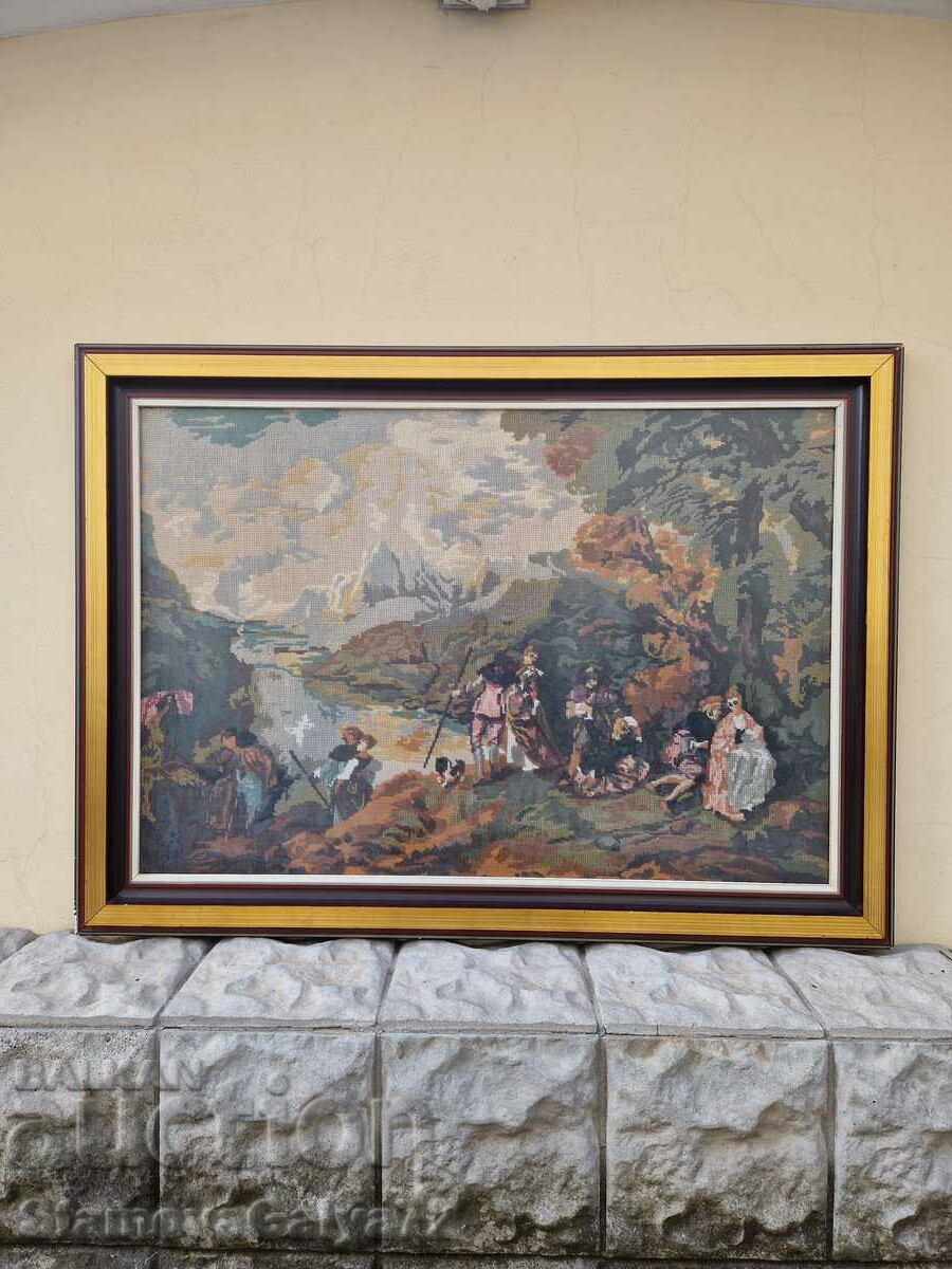 A great large antique tapestry