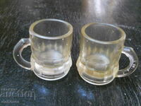 Small glass cups