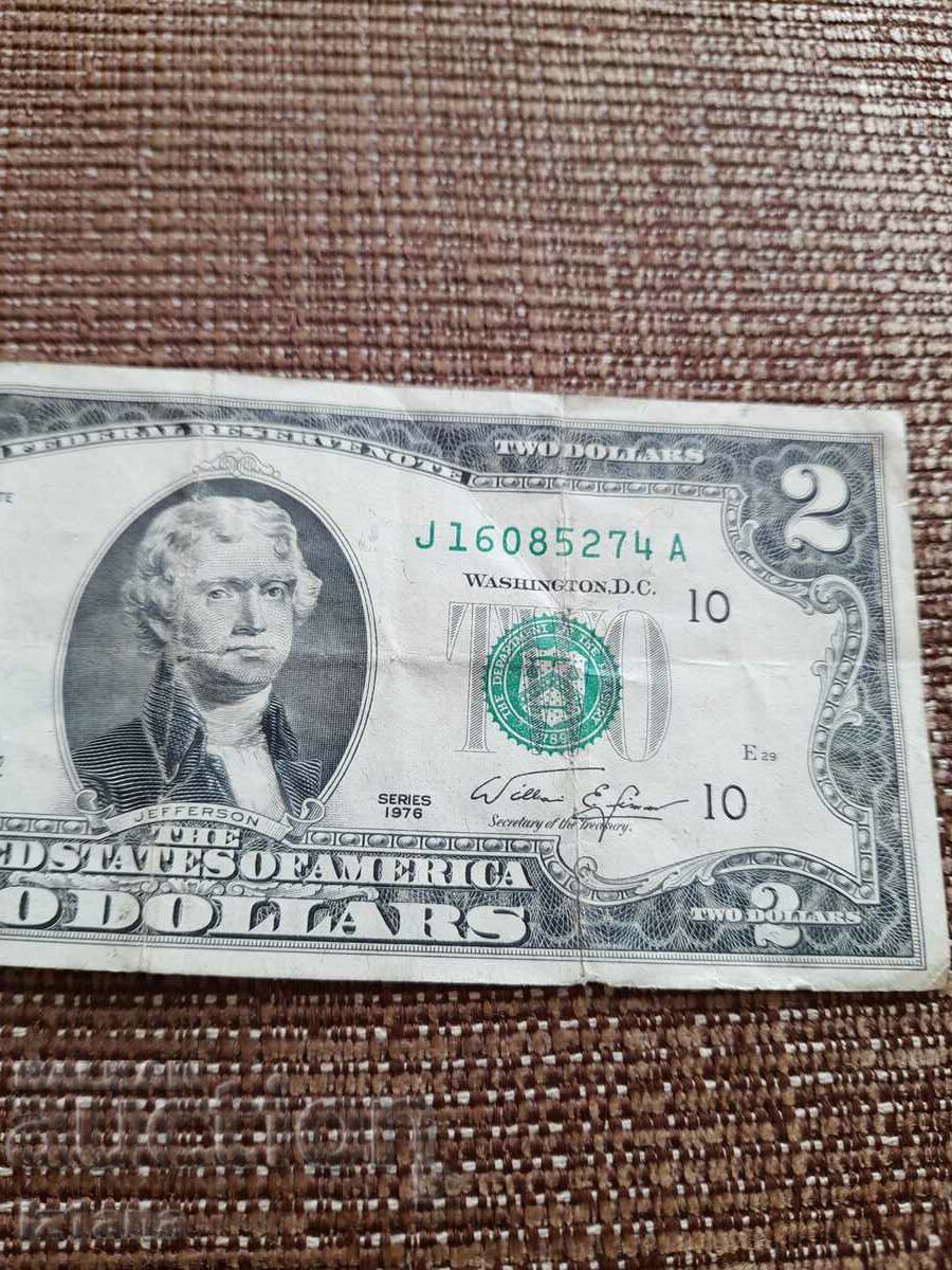 Auction Two dollar bill Auction Two dollar bill