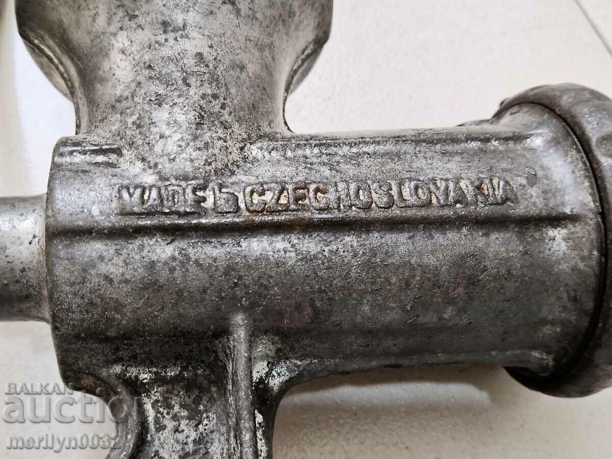 Παλιά κρεατομηχανή Μηχανή κρέατος Τσεχοσλοβακία με τιμή 49.00 BGN | € 25.05