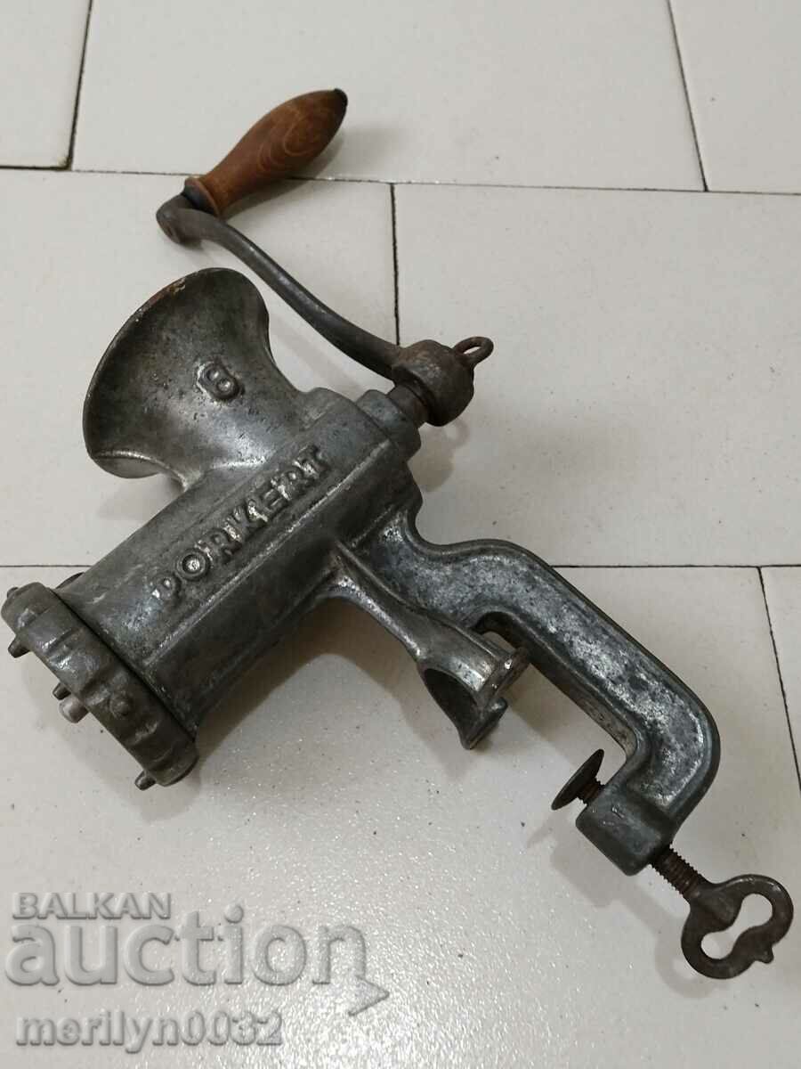 Old meat grinder meat grinder Czechoslovakia