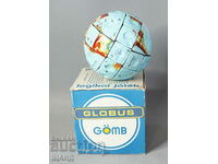 Old Puzzle Toy Rare Rubik's Cube Globe with Box