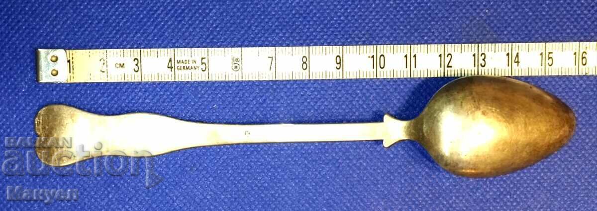 Old silver spoons. - 5