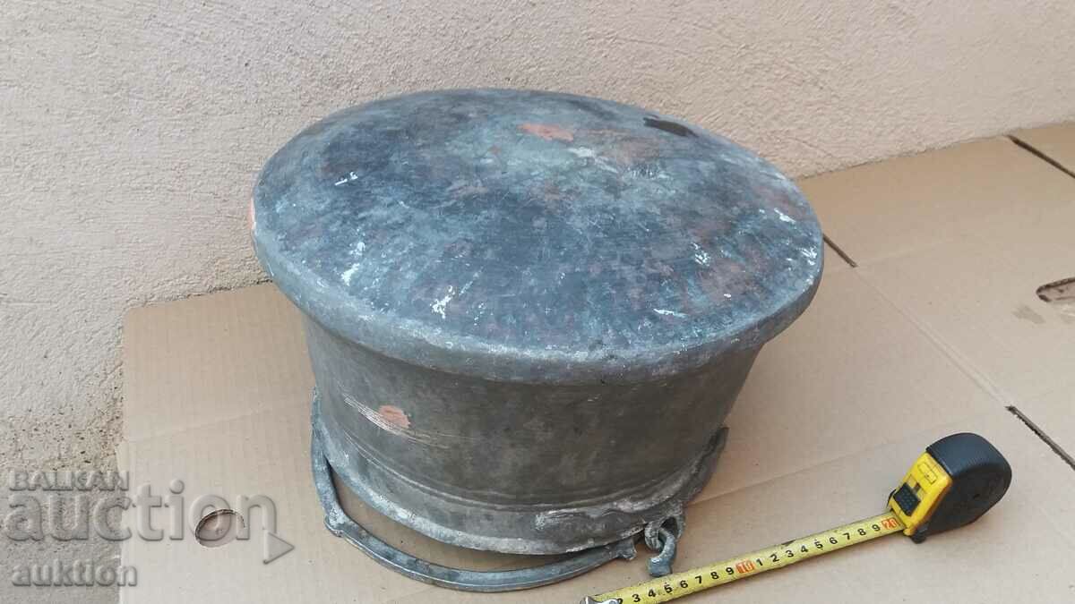 WROUGHT COPPER, BOILER - EXCELLENT LARGE MASSIVE REVIVAL - 7 WROUGHT COPPER, BOILER - EXCELLENT LARGE MASSIVE REVIVAL - 7