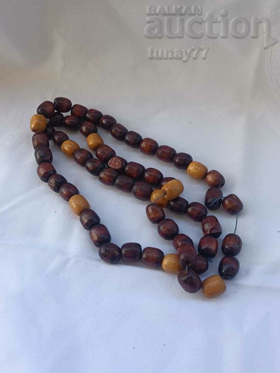 Wooden rosary