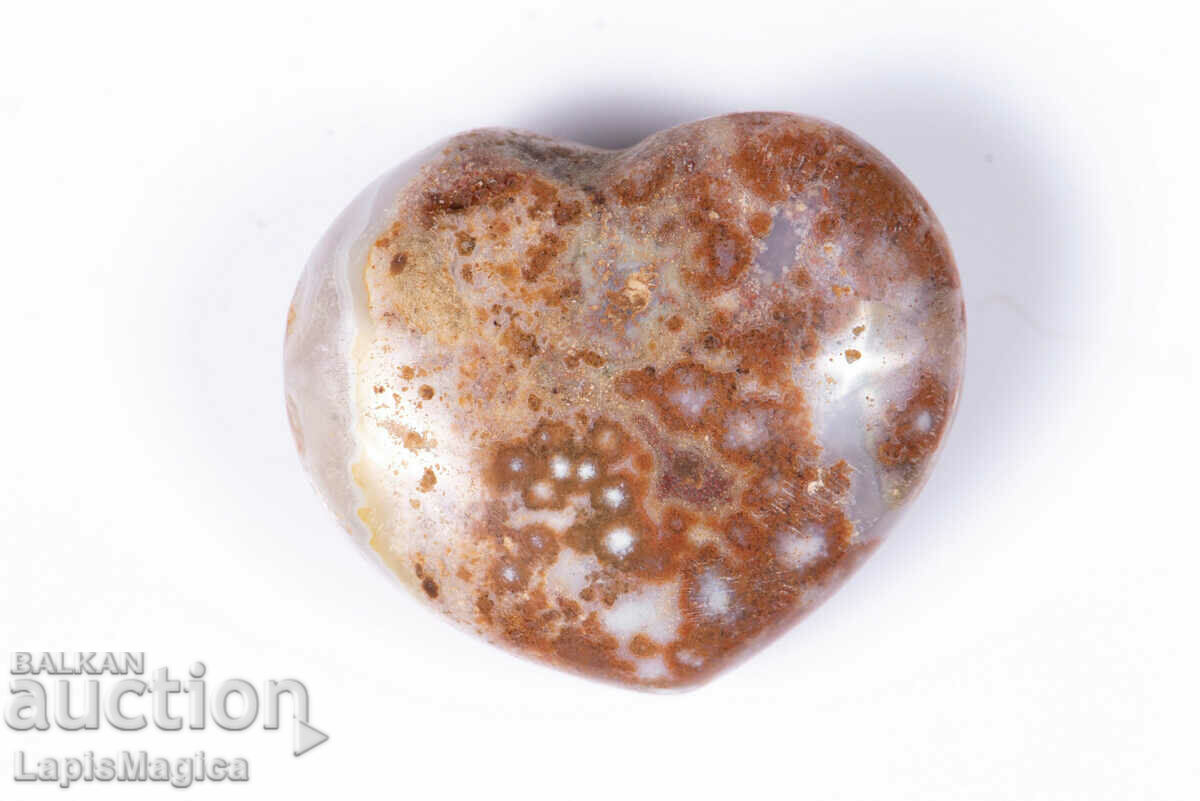 Ocean Jasper Heart 60,3ct 25mm #13