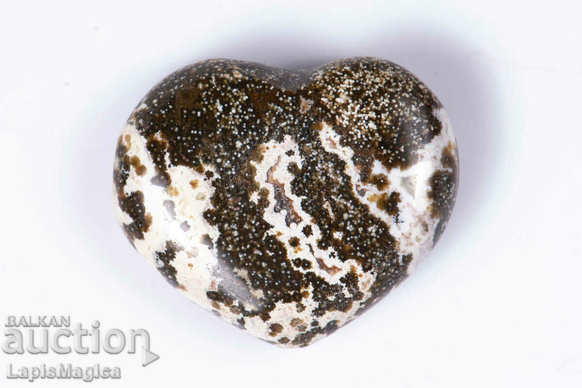 Ocean Jasper Heart 42.9ct 22.7mm #16