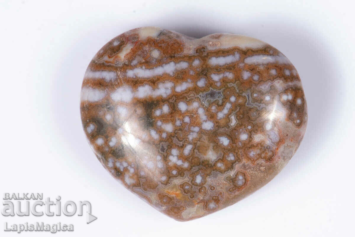 Ocean Jasper Heart 50,2ct 23,7mm #18