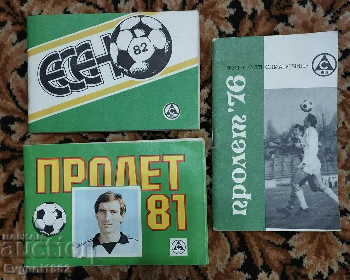 Slavia - Lot Football Programs Football