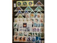 Old foreign stamps (USSR)-Lot-11