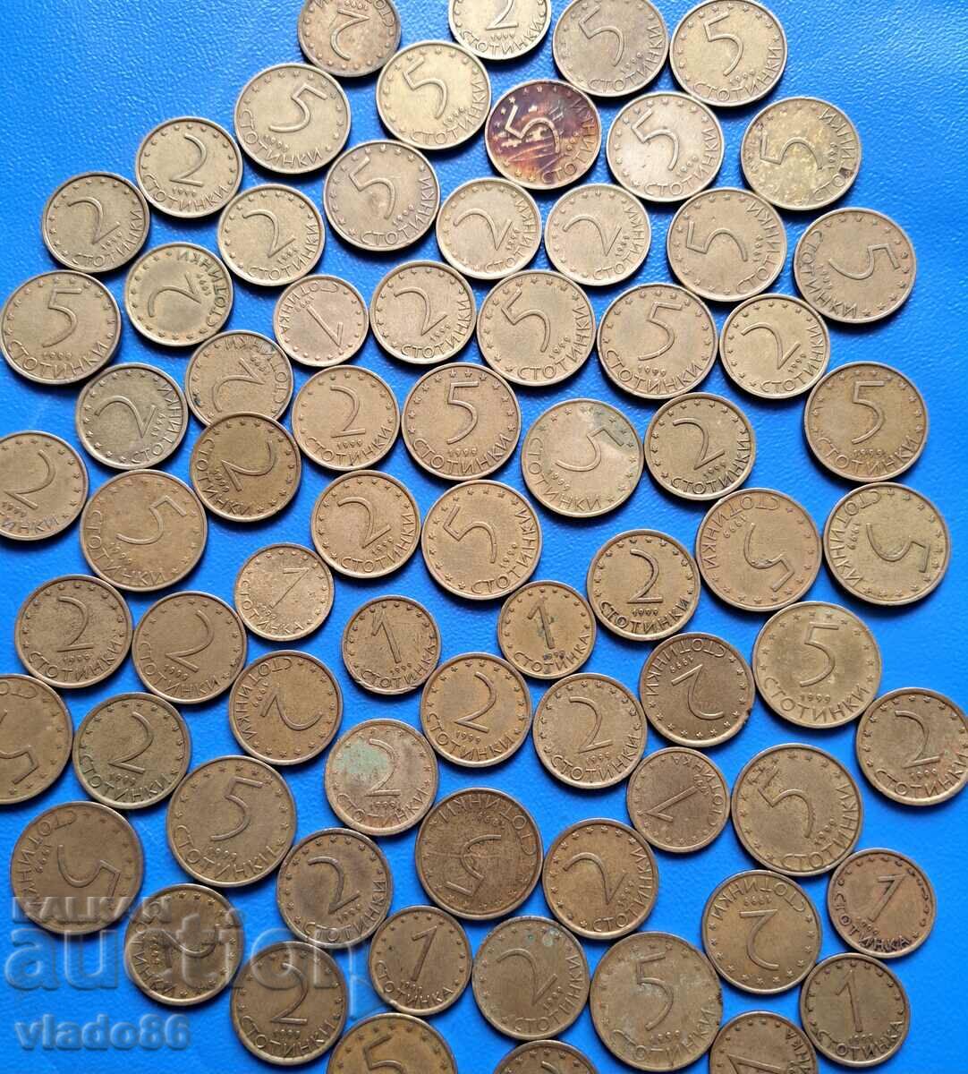 Lot of 1999 pennies