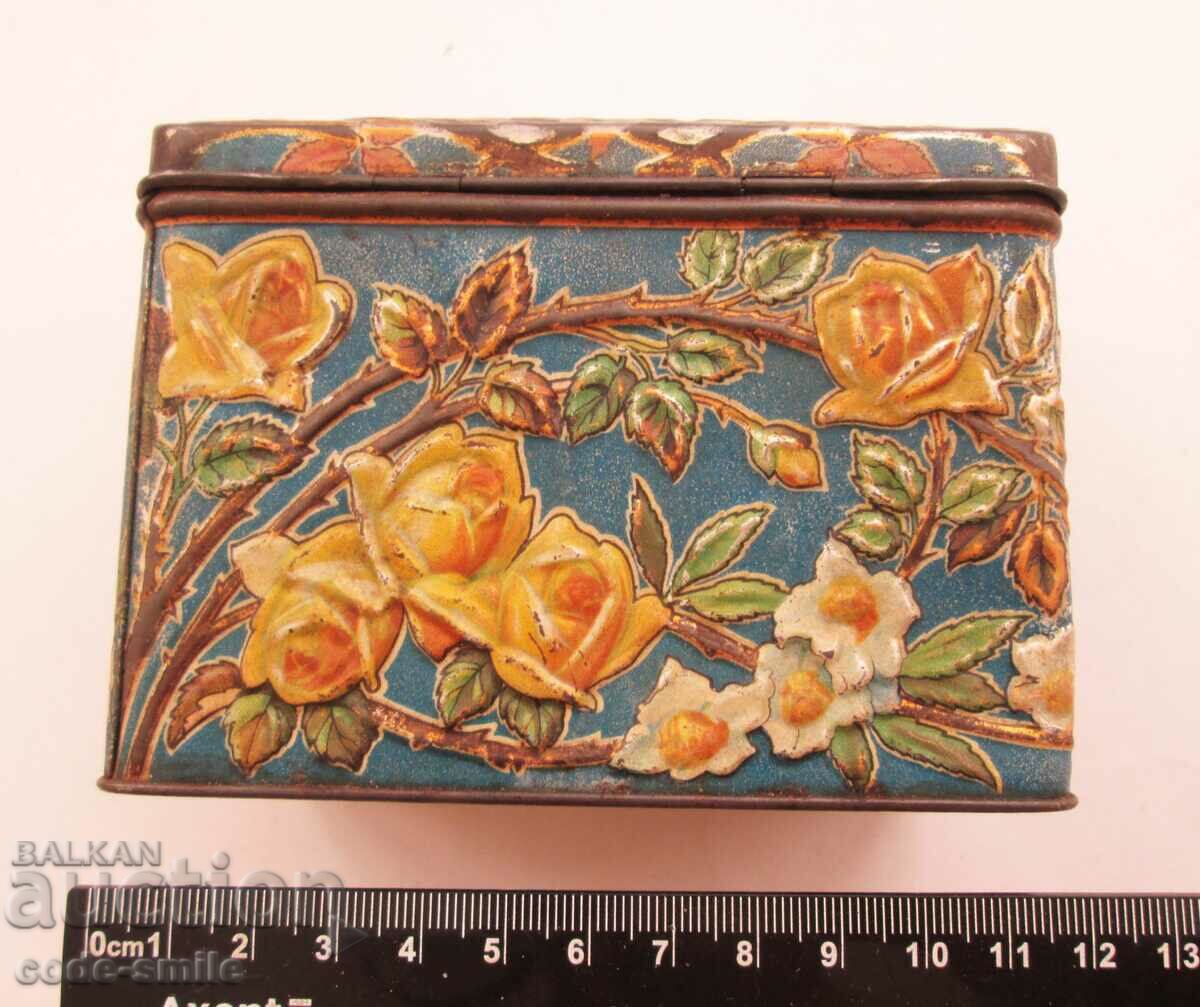 Delivery of Old beautiful Kuznetsov tea box lithograph Czarist Russia Delivery of Old beautiful Kuznetsov tea box lithograph Czarist Russia